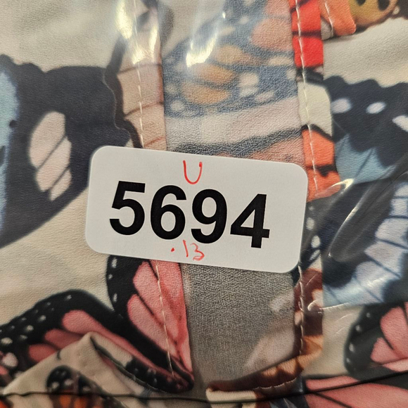 Show Me Your MuMu Mandi Mini Dress Sz M in Baileys Butterflies - Picture 13 of 13